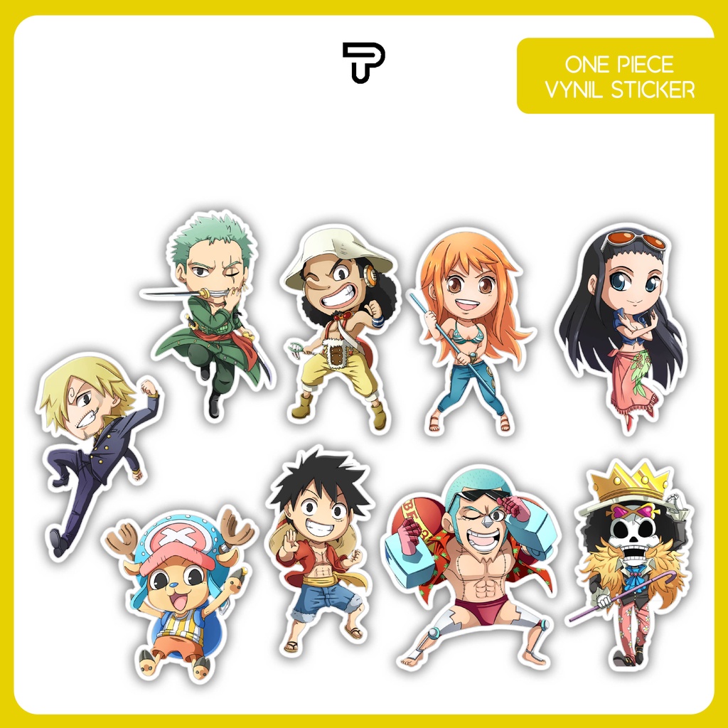 One Piece Sticker Pack #2 | Vinyl Sticker | WaterProof | Printara ...