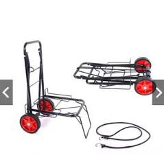 TROLLEY BLACK SMALL (WITH RUBBERIZE ROPE) | Shopee Philippines