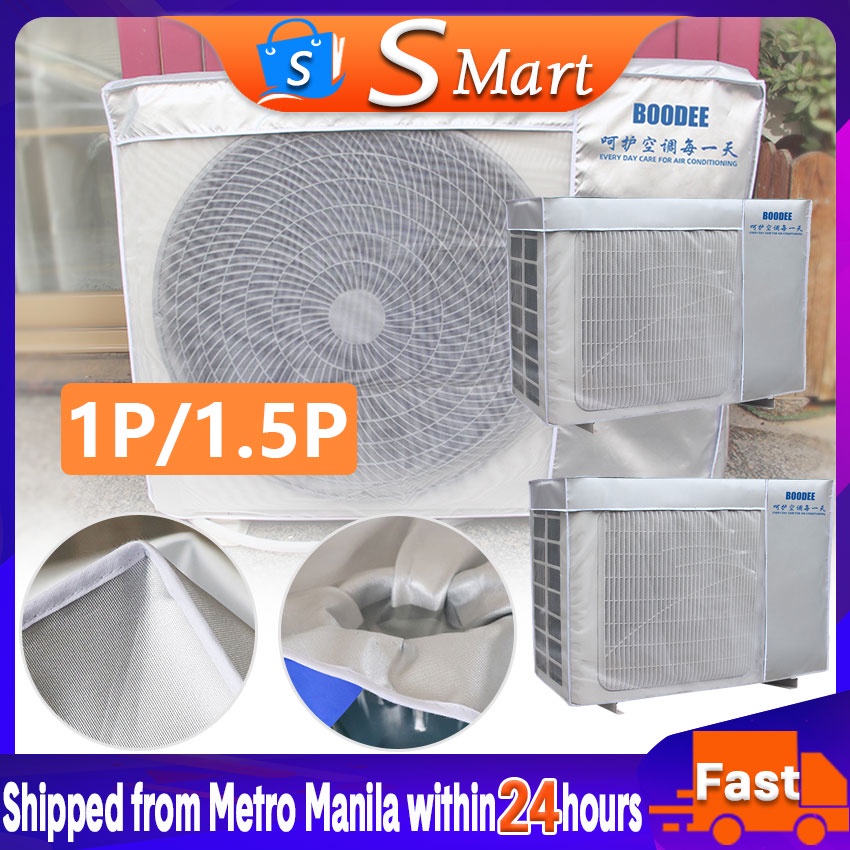 Outdoor Aircon Cover Air Conditioner dust Cover Washing AntiSnow