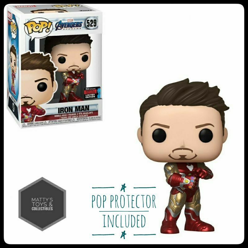 Funko pop iron man cheap endgame gauntlet