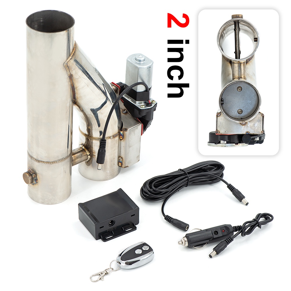 2 2.25 2.5 3inch Electric Exhaust CutOut Exhaust Muffler Exhaust-pipe ...