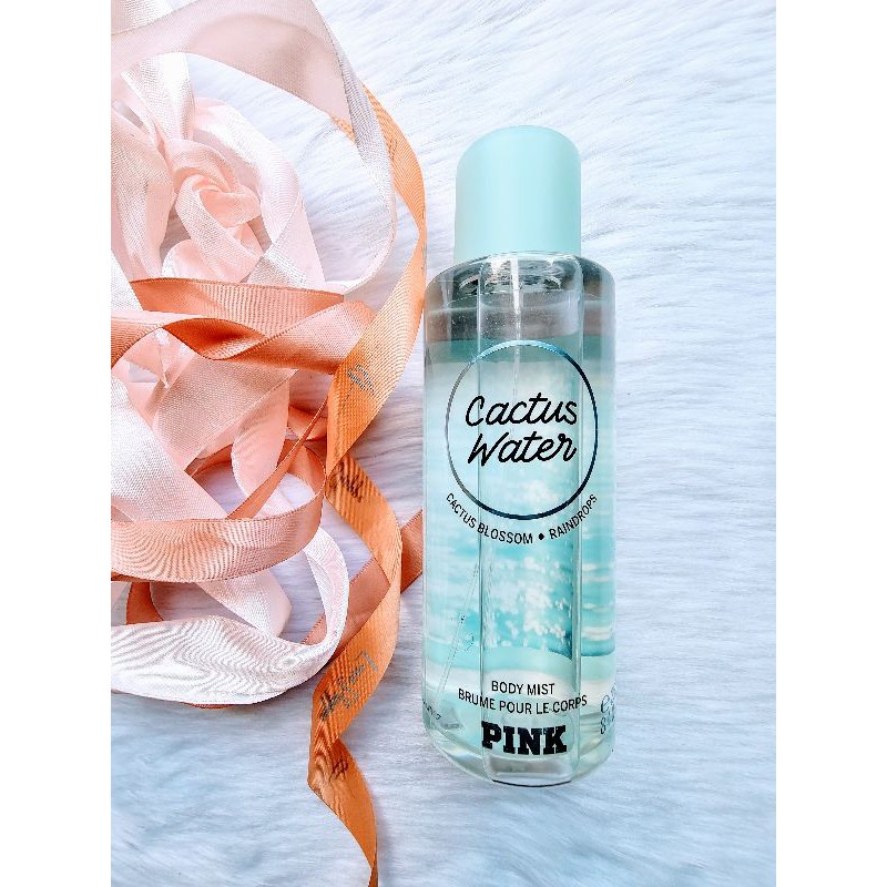 Pink (by Victoria's Secret) Fragrance Mist - Cactus Water | Shopee  Philippines
