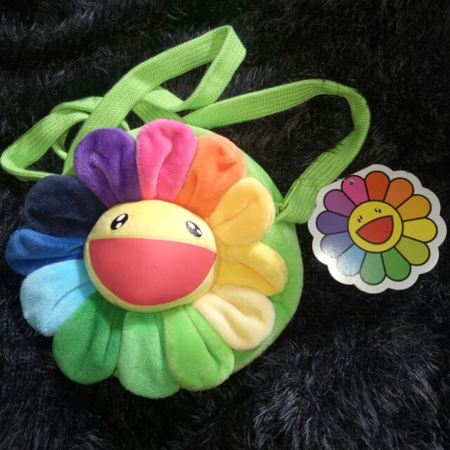 Takashi Murakami Kaikaikiki Blue Flower Tote Bag, Men's Fashion, Bags,  Sling Bags on Carousell