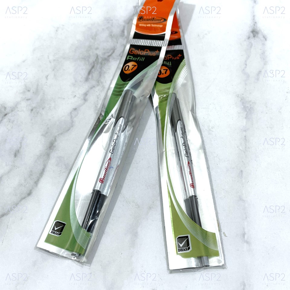 Pen Refill Ballpoint Quantum Jello Plus 0.7mm. Quatum GeloPlus Ink ...