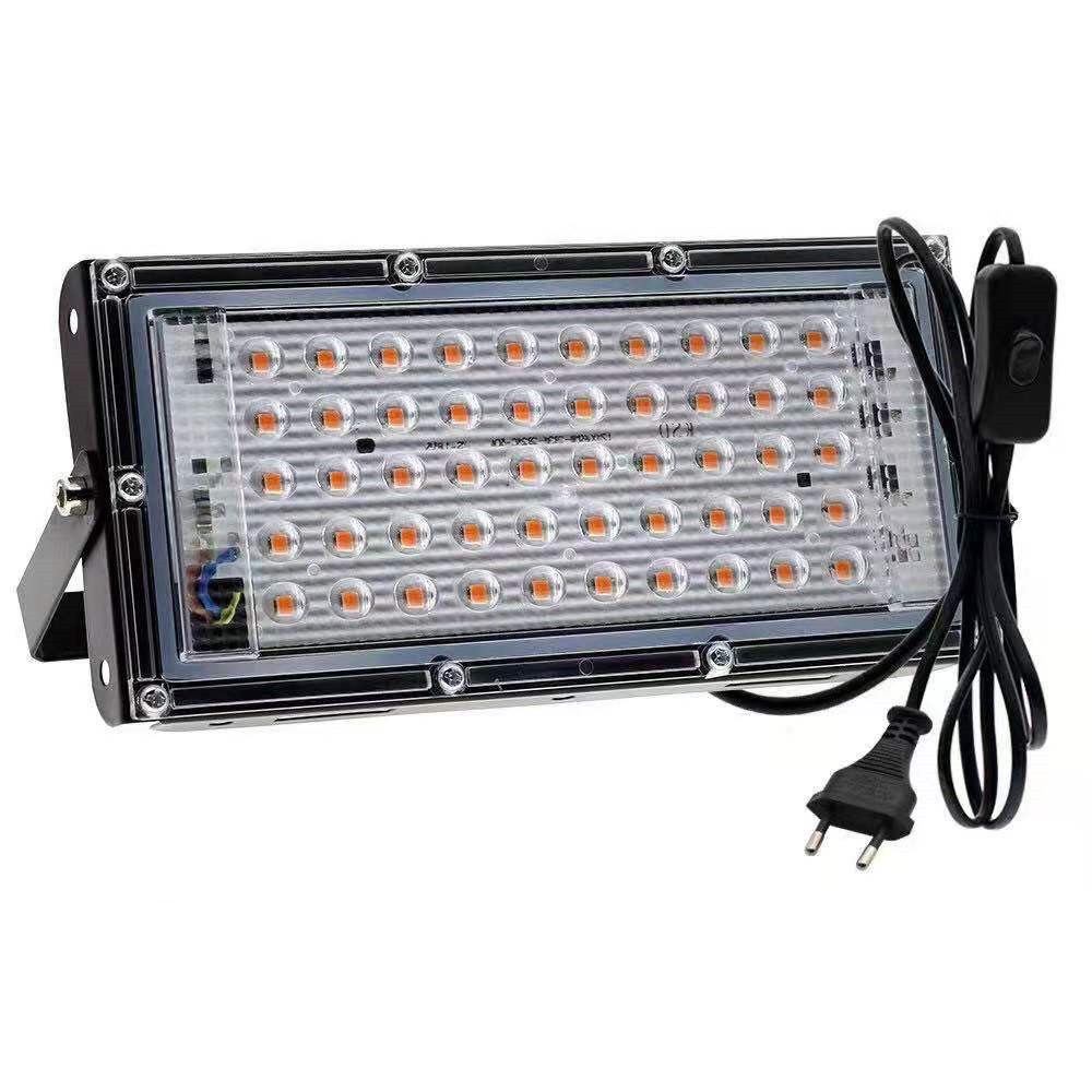 HOB Grow LED Light 50W 100W AC220V LED Full Spectrum LED Floodlight ...