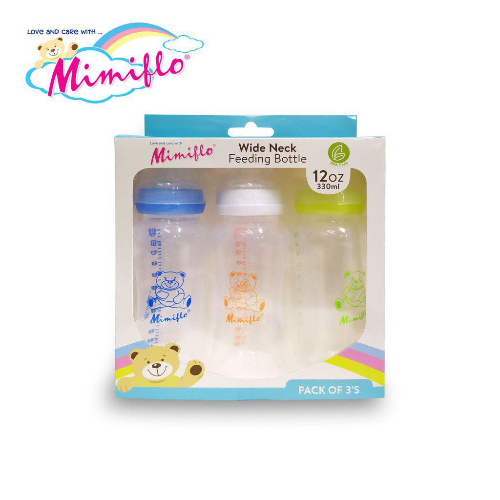 Mimiflo wide hot sale neck bottle