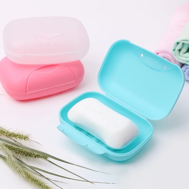 Travel Plastic Hand Soap Case Dish Box Holder Container | Shopee ...