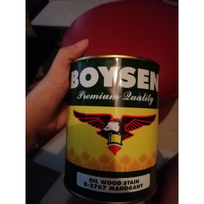 OIL WOOD STAIN MAHOGANY (1 liter) Shopee Philippines