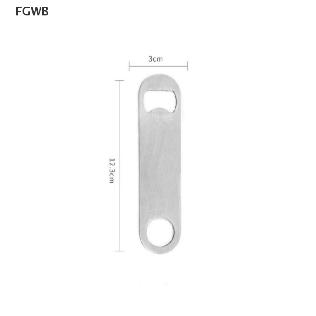 FGWB Mini Durable Beer Bottle Opener Stainless Steel Flat Speed Bottle
