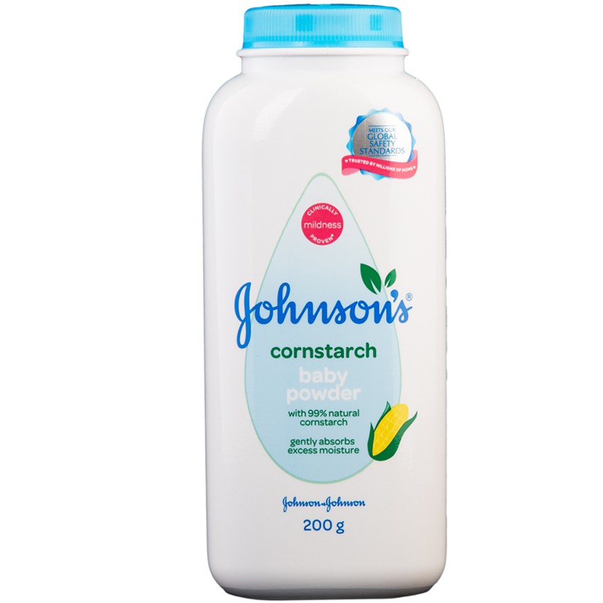 Johnsons Baby Pure Cornstarch Powder Johnson's Baby Powder With