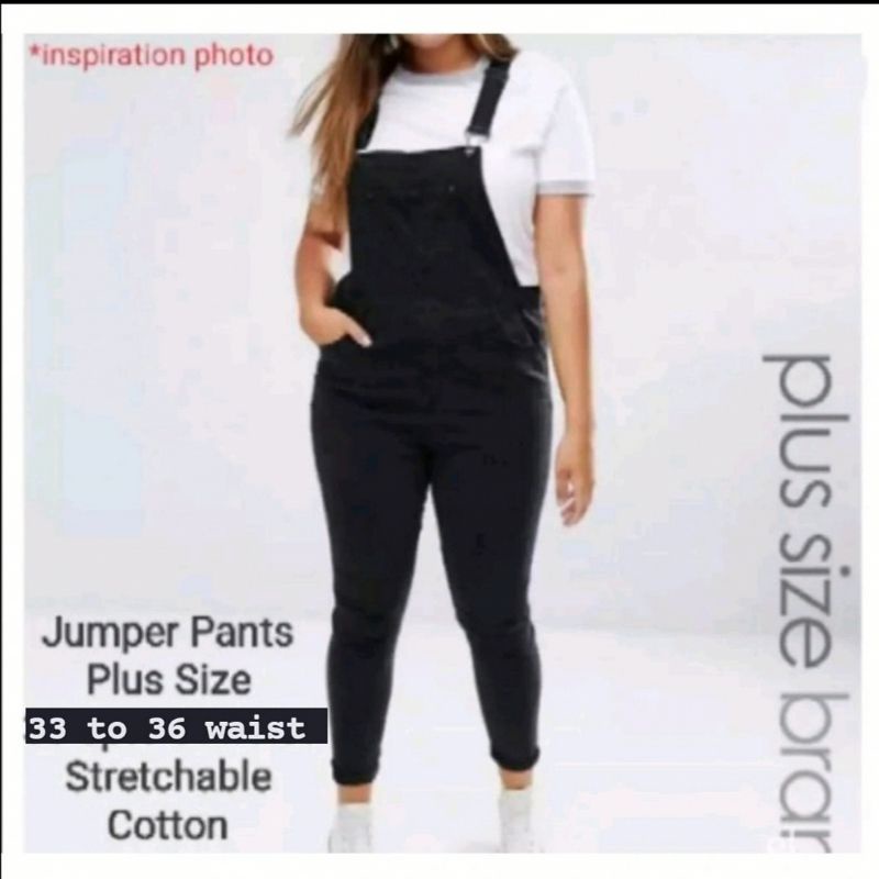 JUMPER PANTS PLUS SIZE L XL Shopee Philippines