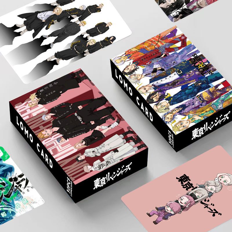 Anime Tokyo Revenger Photocard Doublesided Color Printing Lomo Card 30pcs/box Shopee Philippines