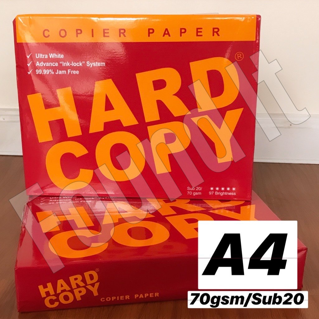[Found It] Hard Copy Bond Paper (A4 8.25 x 11.75) Sub 20 / 70gsm
