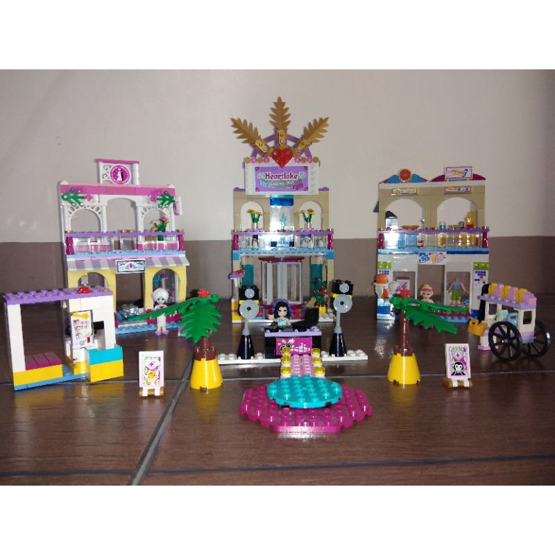 Lego friends heartlake shopping best sale mall building set 41058