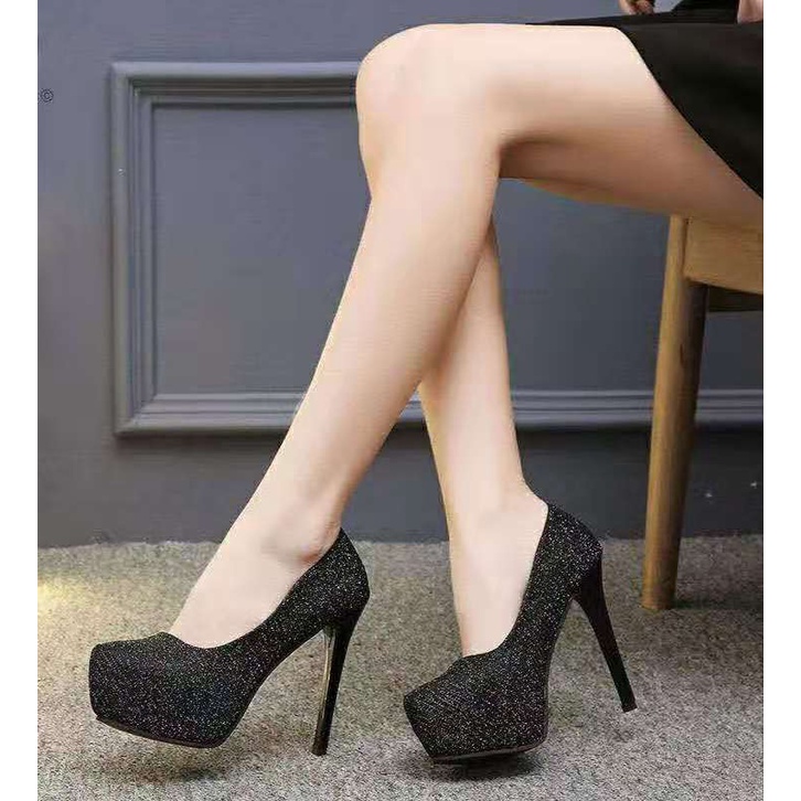 New High Heels pump stiletto doll shoes high heals pointed hills Korean ...