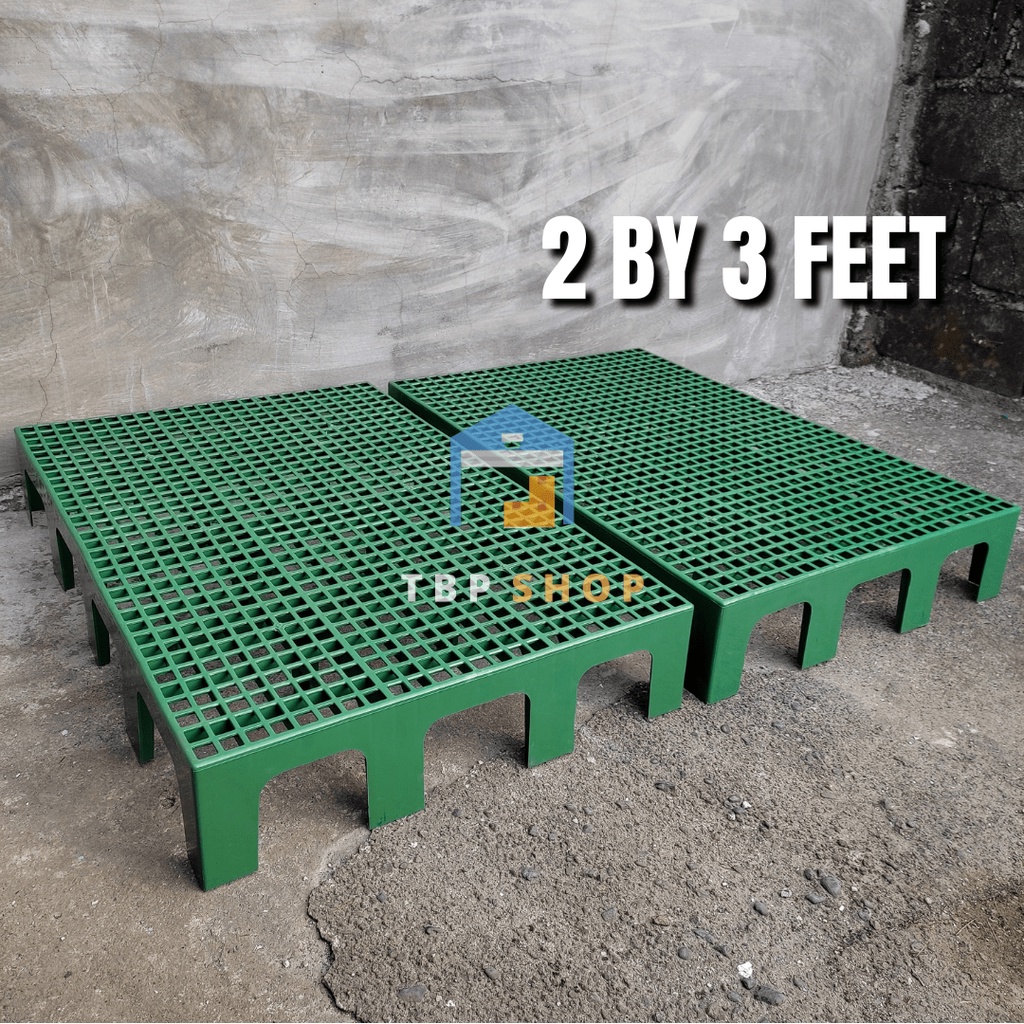 2 PIECES Elevated Plastic Matting Dog Matting Plant Matting 2x3 ft (24