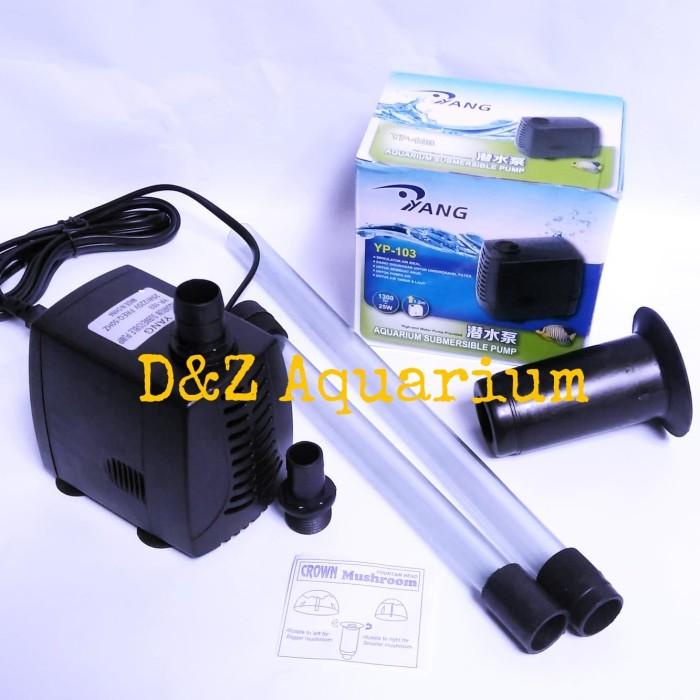 MESIN Aquaka Complete Package Of Practical Fish Pond Water Fountain