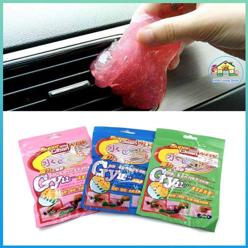 Dust Wiper Cleaner Slime Car Cleaning Glue Slime Cup Holders Sticky