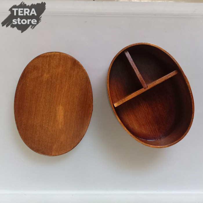 Kayu Wooden Bento Box Japanese Style Lunch Box Wooden Lunch Box