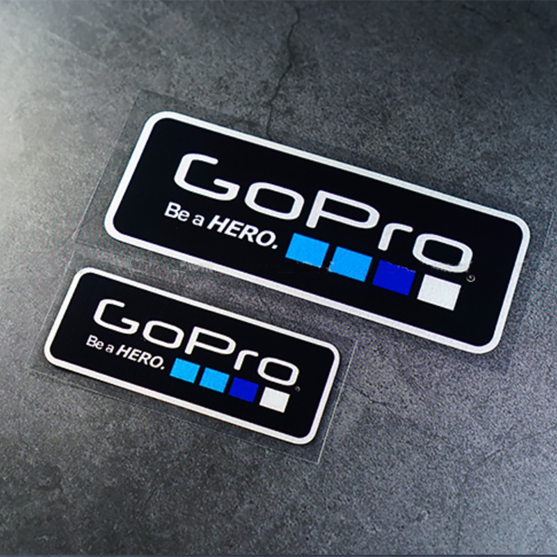 Gopro Sticker for GoPro Sports Logo Stickers Helmet Decoration Decal ...