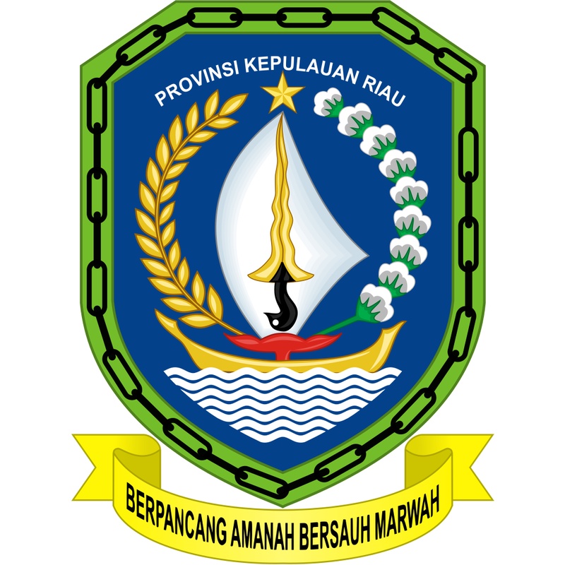 Riau Islands PROVINCE EMBLEM LOGO EMBROIDERY (Computer Embroidery ...