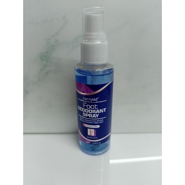 DERMAID FOOT DEODORANT SPRAY 60mL Shopee Philippines