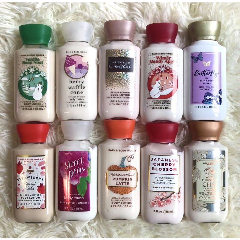 Bath & Body Works Body Lotion Travel Size 88ml | Shopee Philippines