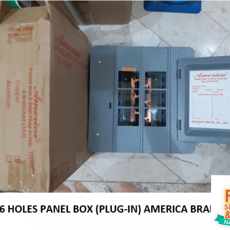 Panel Box 6 Holes Plugin America Circuit Breaker Enclosure Boston