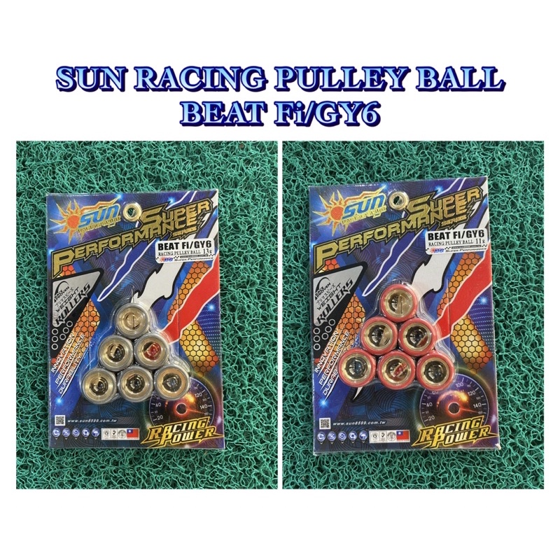 SUN RACING PLYBALL BEAT Fi/GY6/M3/AEROX/NMAX/SPORTY/SKYDRIVE/CLICK 125i ...