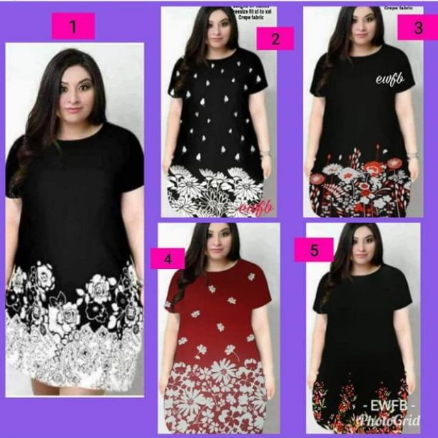 Shopee plus store size dress