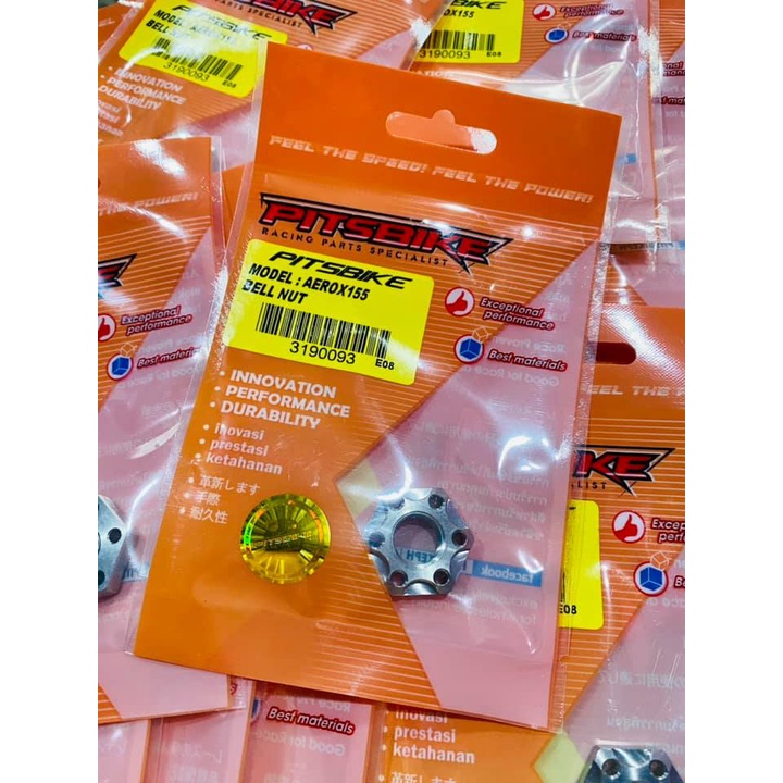 pitsbike stainless clutch bell nut nmax aerox m3 msi125 gravis Shopee