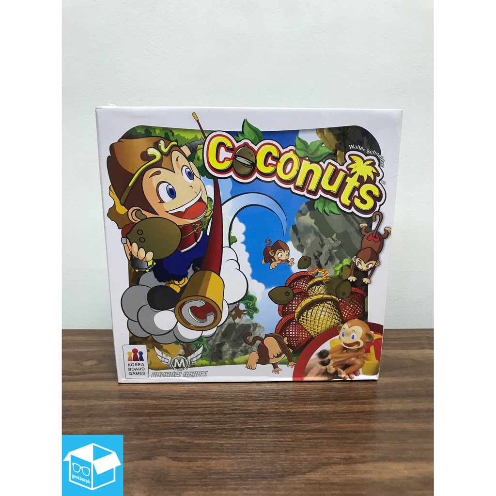 Coconuts "Crazy Monkey" Game (Minor Box Damage) Shopee Philippines