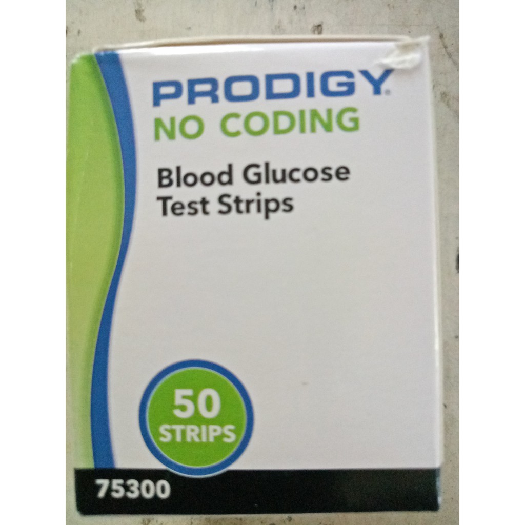 Prodigy (75300) No Coding Test Strips (50pcs / pack) Shopee Philippines