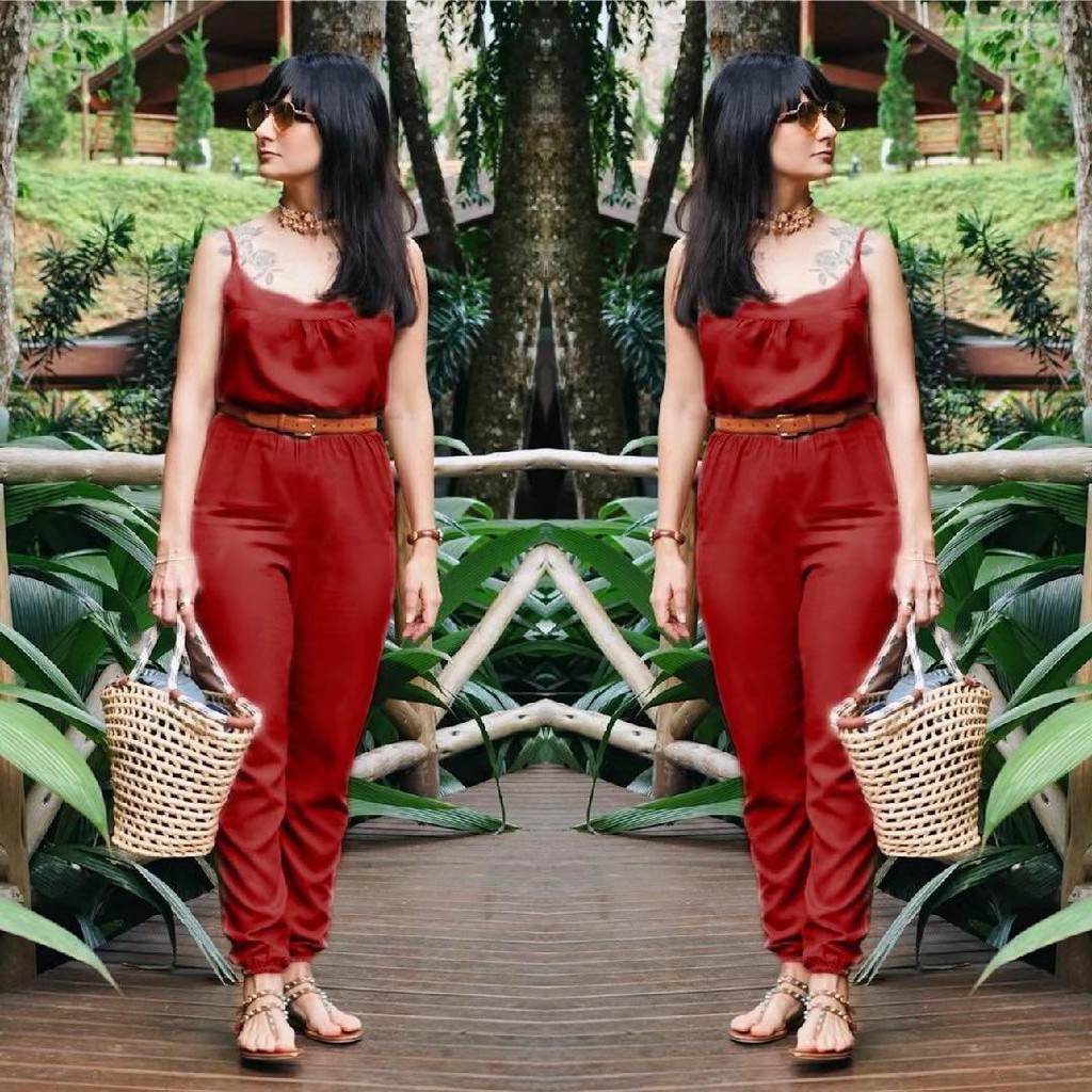 Jumpsuit sale dress shopee