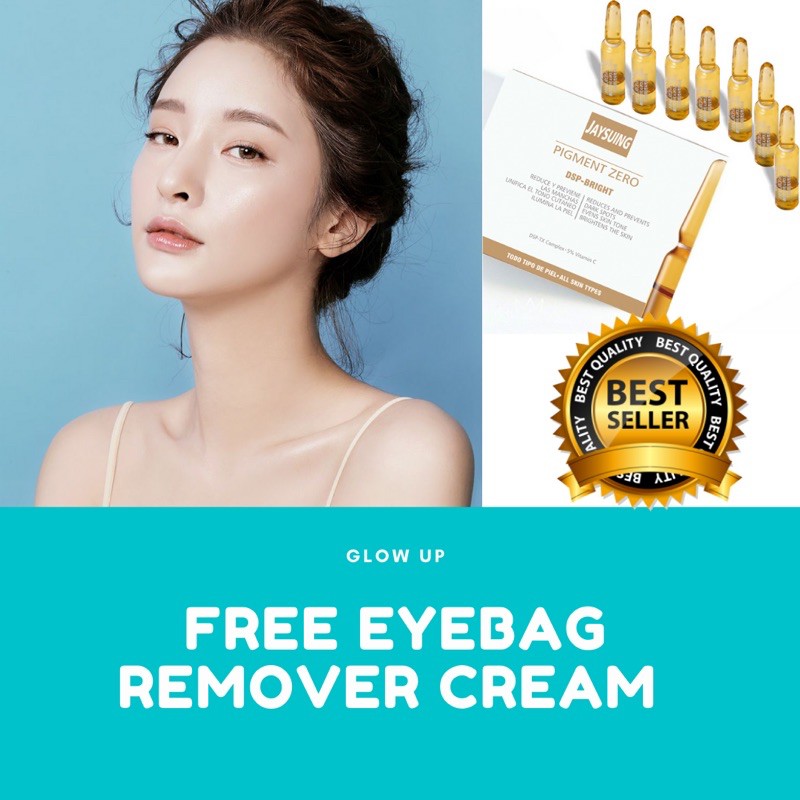FREE EYEBAG REMOVER CREAM KOREAN GLASS SKIN PIGMENT ZERO