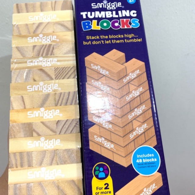 SMIGGLE TUMBLING BLOCKS | Shopee Philippines