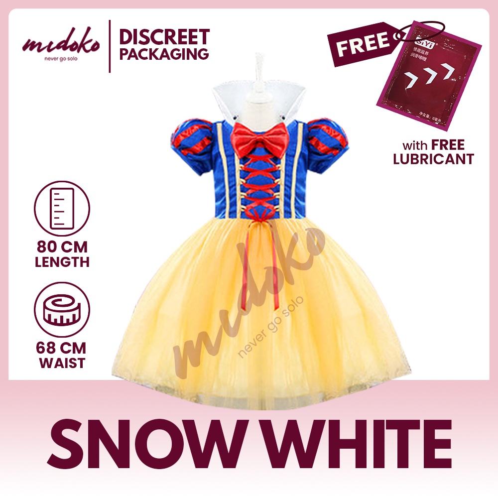 Midoko Snow White Cosplay Sex Costume For Foreplay | Shopee Philippines