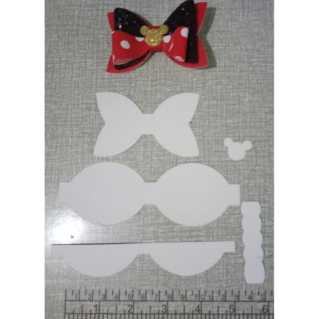 Minnie mouse leather bow PATTERN ONLY | Shopee Philippines