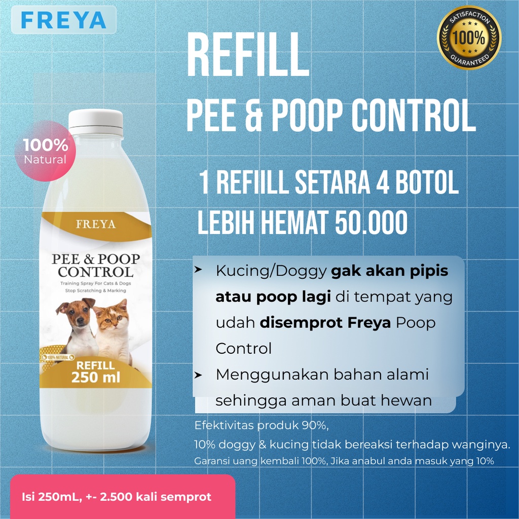 Refill Pee Poop Control Spray Training Potty Toilet Training Dog Cat