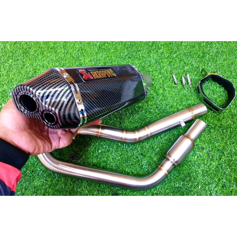 Akrapovic Full System Exhaust For Yamaha R15m R15 V4 V3 & Mt-15 