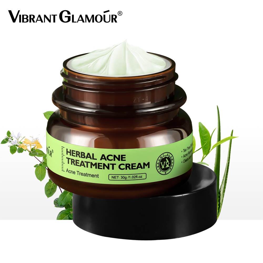 VIBRANT GLAMOUR Herbal Acne Removal Cream 30g | Shopee Philippines