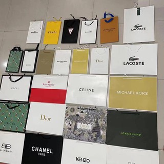 Celine Paper Gift Bag From Gift Various Sizes