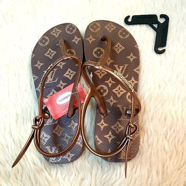 Lv outlet havaianas slippers