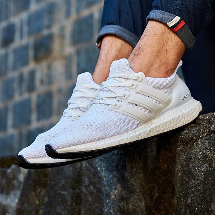 Ultra Boost UB 3.0 4.0 pure white black and white black black horse ...