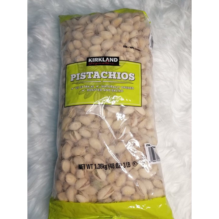 AUTHENTIC KIRKLAND SIGNATURE INSHELL PISTACHIOS 1.36KG Shopee