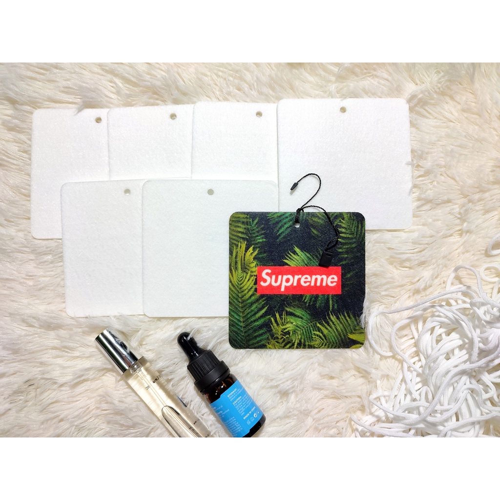 Sublimation Blank Air Freshener Square (6pcs) | Shopee Philippines