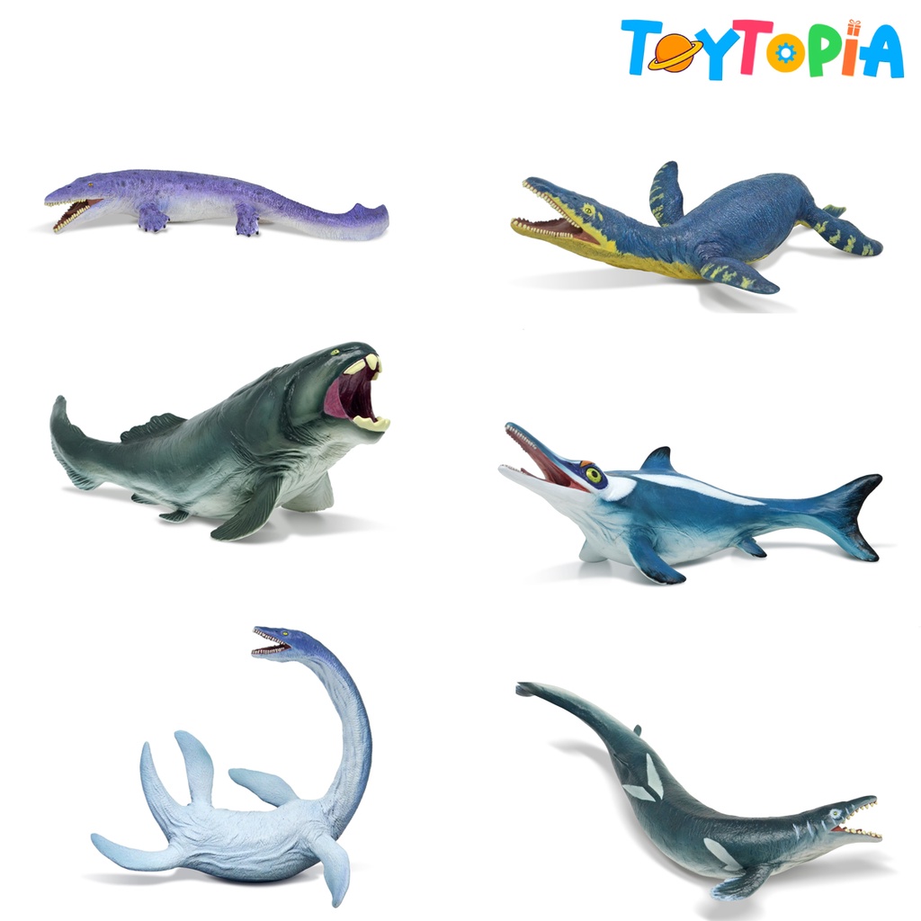 Recur Water Prehistoric Animals 2035cm Long Realistic Jurassic Toys