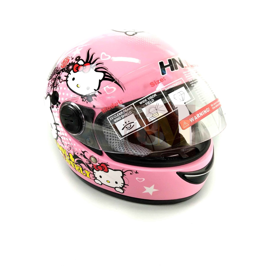 Hello kitty motorcycle store helmet