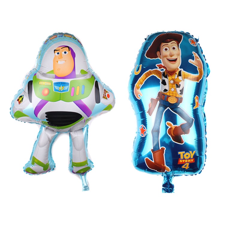 Toy Story Foil Balloon Buzz Lightyear Woody Jessie Lotso Alien Cartoon ...