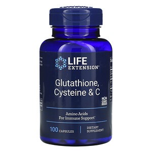 glutathione cysteine & c 100 capsules Life Extension Glutathione Cysteine & C 100 Capsules